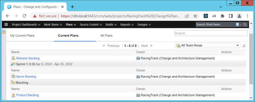 Release planing